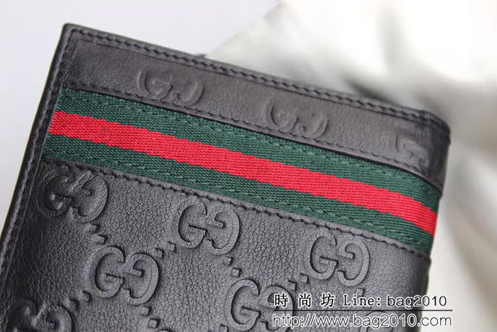 GUCCI古馳 經典款 織帶款 男士雙折皮夾 365491 WTG1837
